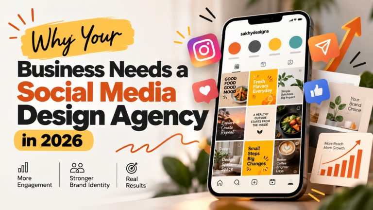 SakhyDesigns social media design agency for business growth and branding